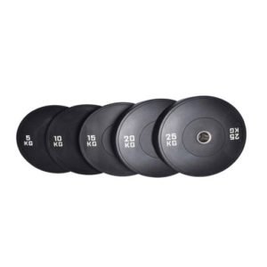 Black Rubber Bumper Plate